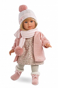 Кукла Мартина в шапочке, 40 см. (Llorens Juan, S.L., L 54016veg)